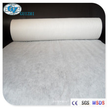 Tissus non tissés en viscose Spunlace de Shanghai pour matières premières pour lingettes pour bébé, 30-100gsm